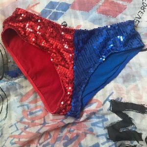 Harley Quinn suicide squad sequin shorts